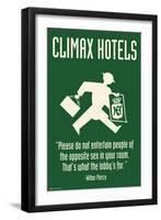 Climax Hotel-Wilbur Pierce-Framed Art Print