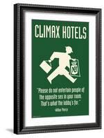 Climax Hotel-Wilbur Pierce-Framed Art Print