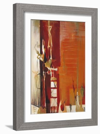 Climb the Ladder-Terri Burris-Framed Art Print