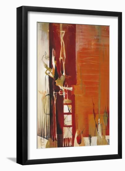 Climb the Ladder-Terri Burris-Framed Art Print