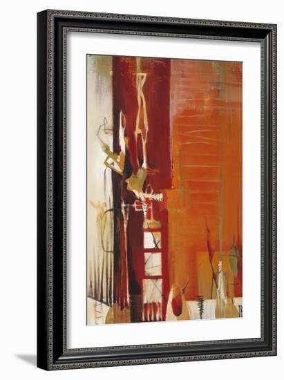 Climb the Ladder-Terri Burris-Framed Art Print