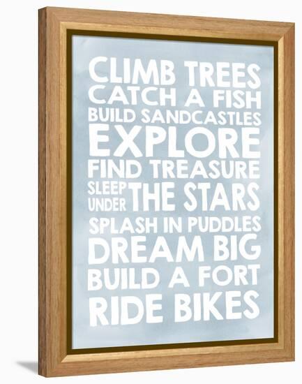 Climb Trees-Erin Clark-Framed Premier Image Canvas