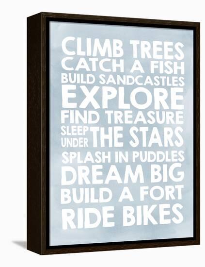 Climb Trees-Erin Clark-Framed Premier Image Canvas