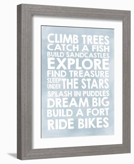 Climb Trees-Erin Clark-Framed Giclee Print