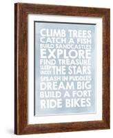 Climb Trees-Erin Clark-Framed Giclee Print