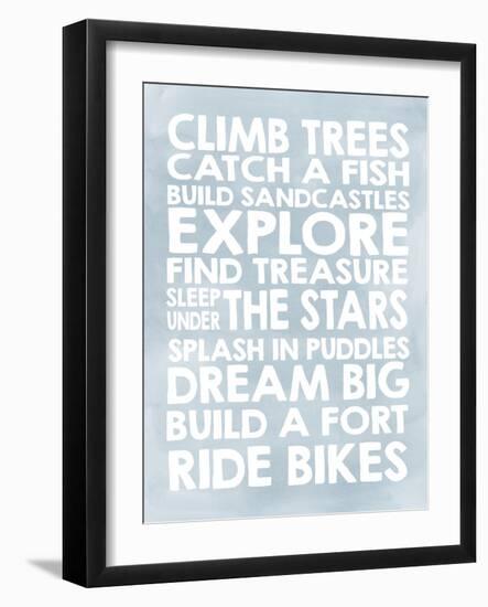 Climb Trees-Erin Clark-Framed Giclee Print