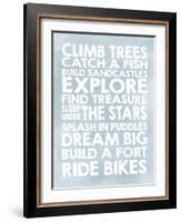 Climb Trees-Erin Clark-Framed Giclee Print