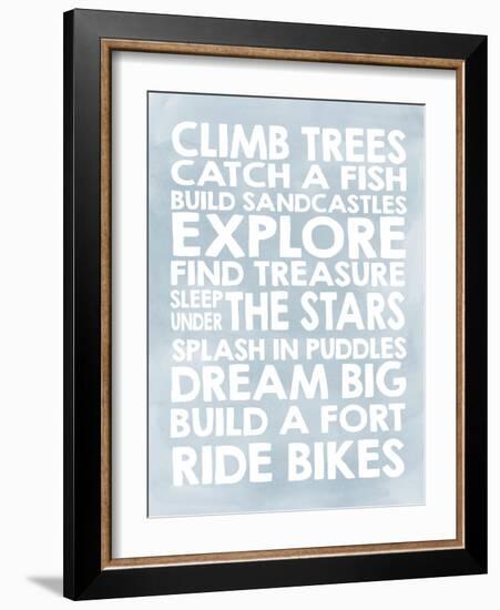 Climb Trees-Erin Clark-Framed Giclee Print