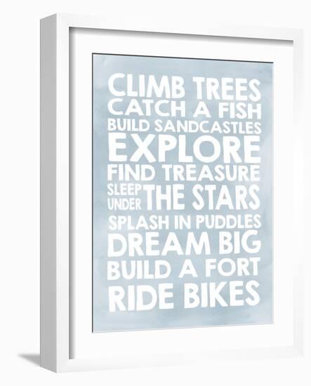 Climb Trees-Erin Clark-Framed Giclee Print