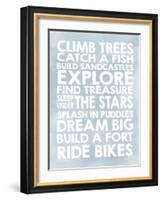 Climb Trees-Erin Clark-Framed Giclee Print
