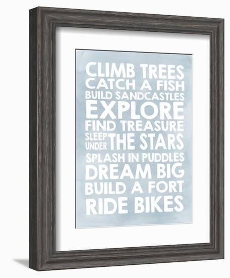 Climb Trees-Erin Clark-Framed Giclee Print