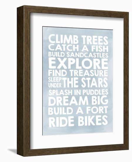 Climb Trees-Erin Clark-Framed Giclee Print