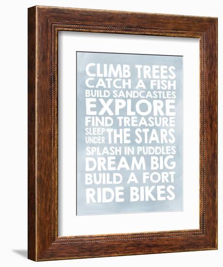 Climb Trees-Erin Clark-Framed Giclee Print