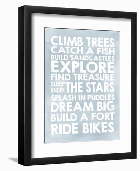 Climb Trees-Erin Clark-Framed Giclee Print