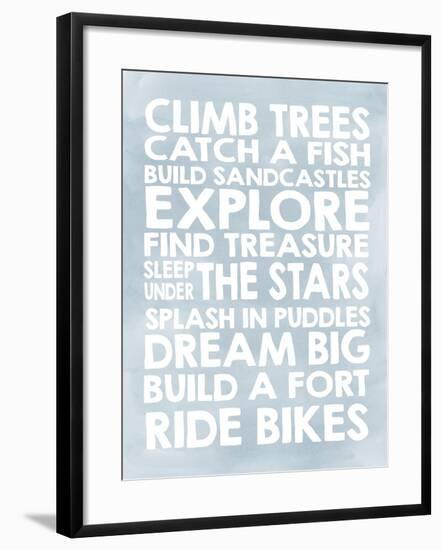 Climb Trees-Erin Clark-Framed Giclee Print