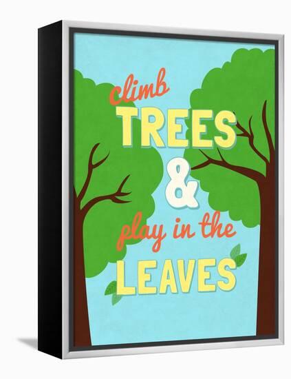 Climb Trees-SD Graphics Studio-Framed Stretched Canvas