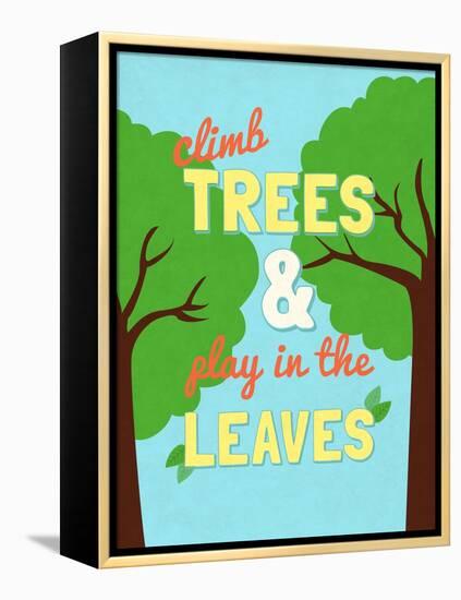 Climb Trees-SD Graphics Studio-Framed Stretched Canvas