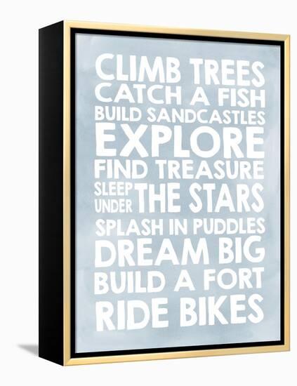 Climb Trees-Erin Clark-Framed Premier Image Canvas