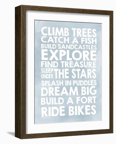 Climb Trees-Erin Clark-Framed Giclee Print