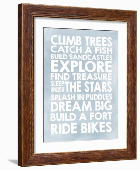 Climb Trees-Erin Clark-Framed Giclee Print