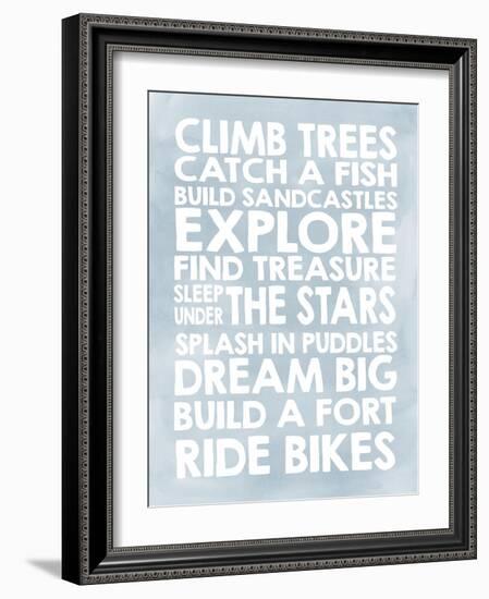 Climb Trees-Erin Clark-Framed Giclee Print