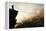 Climber on Kala Pattar Peak (5545M) with Buddhist Prayer Flags at Sunset, Nepal, Himalaya-Enrique Lopez-Tapia-Framed Premier Image Canvas