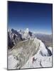 Climber on Summit Ridge of Island Peak, Solu Khumbu Everest Region, Sagarmatha National Park-Christian Kober-Mounted Photographic Print