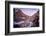 Climbers Look at Rocky Mountain National Park's the Diamond Trail, Long's Peak, Colorado-Dan Holz-Framed Photographic Print