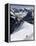 Climbers on Mont Blanc, Aiguille Du Midi, Mont Blanc Massif, Haute Savoie, French Alps, France, Eur-Angelo Cavalli-Framed Premier Image Canvas