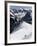 Climbers on Mont Blanc, Aiguille Du Midi, Mont Blanc Massif, Haute Savoie, French Alps, France, Eur-Angelo Cavalli-Framed Photographic Print