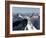 Climbers on the Lyskamm Peak in the Monte Rosa Massif, Italian Alps, Piedmont, Italy, Europe-Angelo Cavalli-Framed Photographic Print