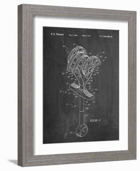 Climbing Cam, Omega Pacific Link Cam Patent-null-Framed Art Print