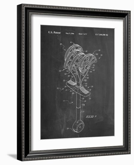 Climbing Cam, Omega Pacific Link Cam Patent-null-Framed Art Print