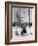 Climbing Frames on the Beach and a Family on Holiday in Warnemunde, Germany in 1936-Robert Hunt-Framed Photographic Print