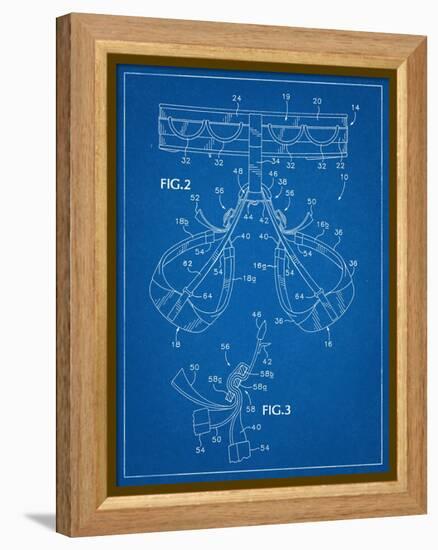 Climbing Harness Patent-null-Framed Stretched Canvas