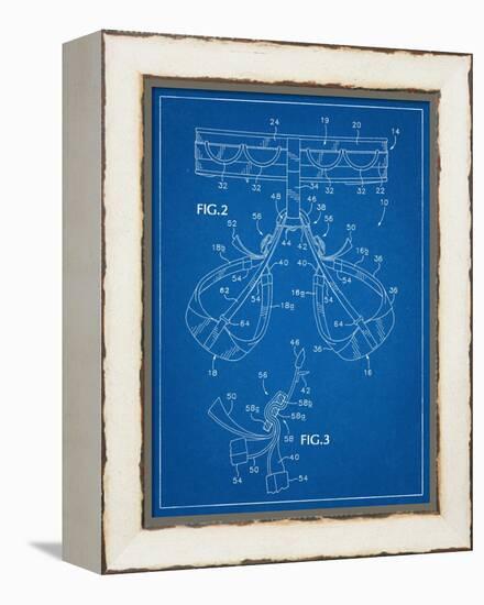 Climbing Harness Patent-null-Framed Stretched Canvas