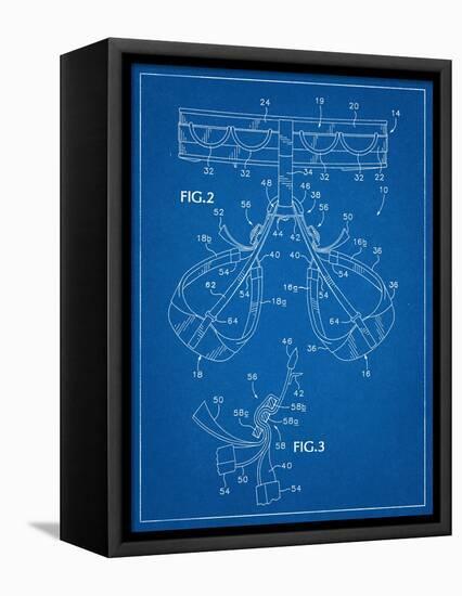 Climbing Harness Patent-null-Framed Stretched Canvas