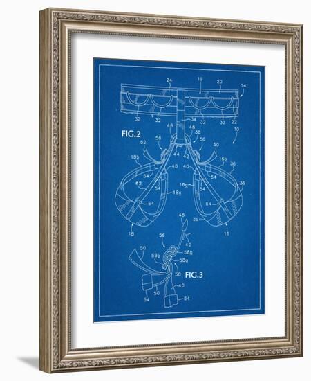 Climbing Harness Patent-null-Framed Art Print