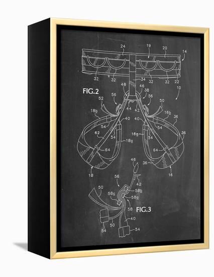 Climbing Harness Patent-null-Framed Stretched Canvas