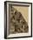 Climbing the Great Pyramid of Giza, 19th Century-Science Source-Framed Giclee Print