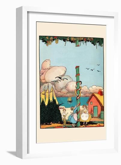 Climbing The Sugar Plum Tree-Eugene Field-Framed Art Print