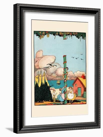 Climbing The Sugar Plum Tree-Eugene Field-Framed Art Print