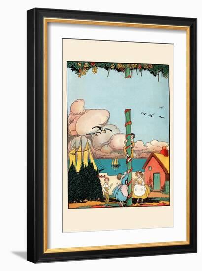 Climbing The Sugar Plum Tree-Eugene Field-Framed Art Print