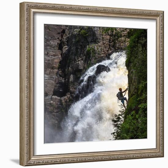 Climbing-Wioletta-Framed Photographic Print