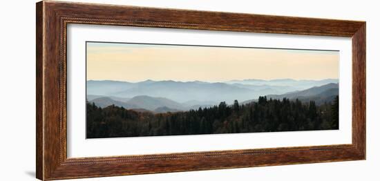 Clingmans Dome panorama, Smoky Mountains National Park, Tennessee, USA-Anna Miller-Framed Photographic Print