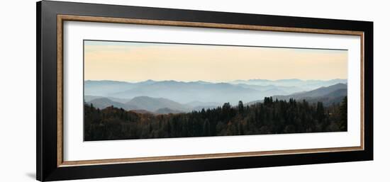 Clingmans Dome panorama, Smoky Mountains National Park, Tennessee, USA-Anna Miller-Framed Photographic Print