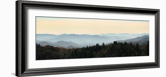 Clingmans Dome panorama, Smoky Mountains National Park, Tennessee, USA-Anna Miller-Framed Photographic Print