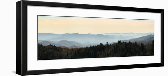 Clingmans Dome panorama, Smoky Mountains National Park, Tennessee, USA-Anna Miller-Framed Photographic Print