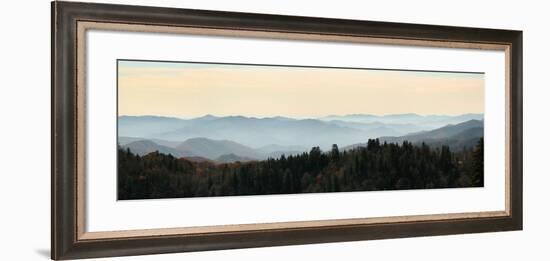 Clingmans Dome panorama, Smoky Mountains National Park, Tennessee, USA-Anna Miller-Framed Photographic Print