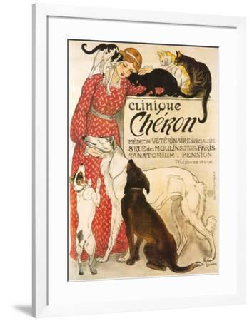 Clinique Cheron C1905 Art Print By Théophile Alexandre Steinlen Artcom